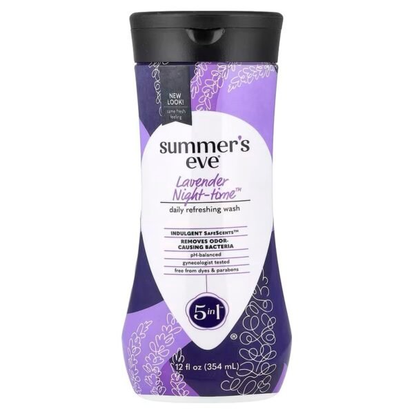 غسول التنظيف الليلي برائحة اللافندر من Summer's Eve - 354 مل